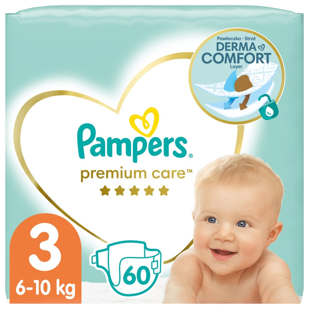 pampers premium care 3 w starej szacie graficznej