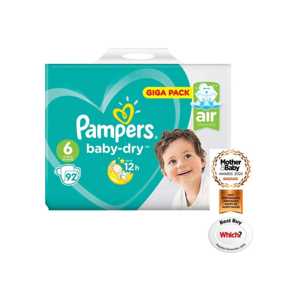 pampers new baby dry giga