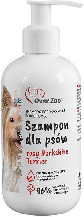 over zoo szampon dla psów rasy york