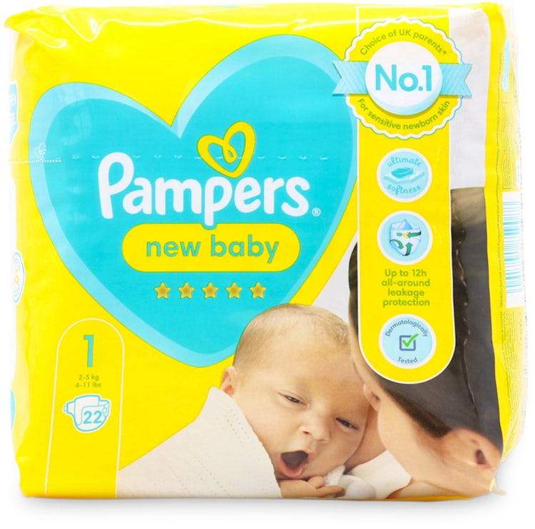 pampers new baby 1 duża paczka