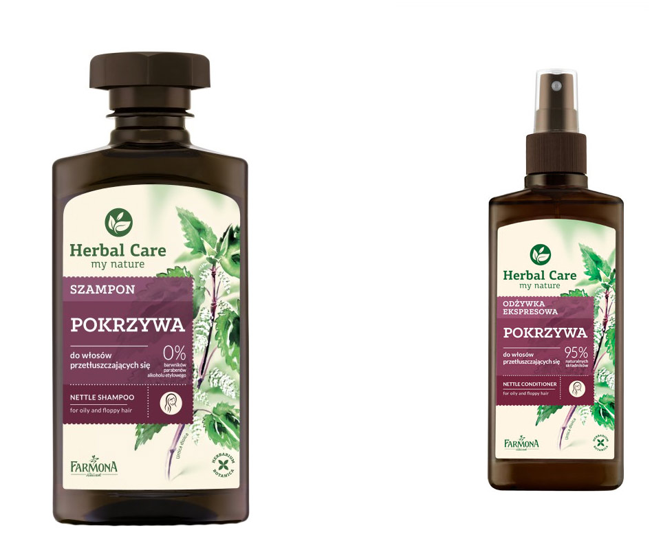 farmona herbal care odżywka ekspresowa do włosów przetłuszczających się pokrzywa