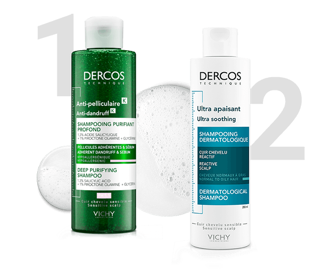 vichy dercos anti dandruff szampon do włosów z łupieżem tłustym