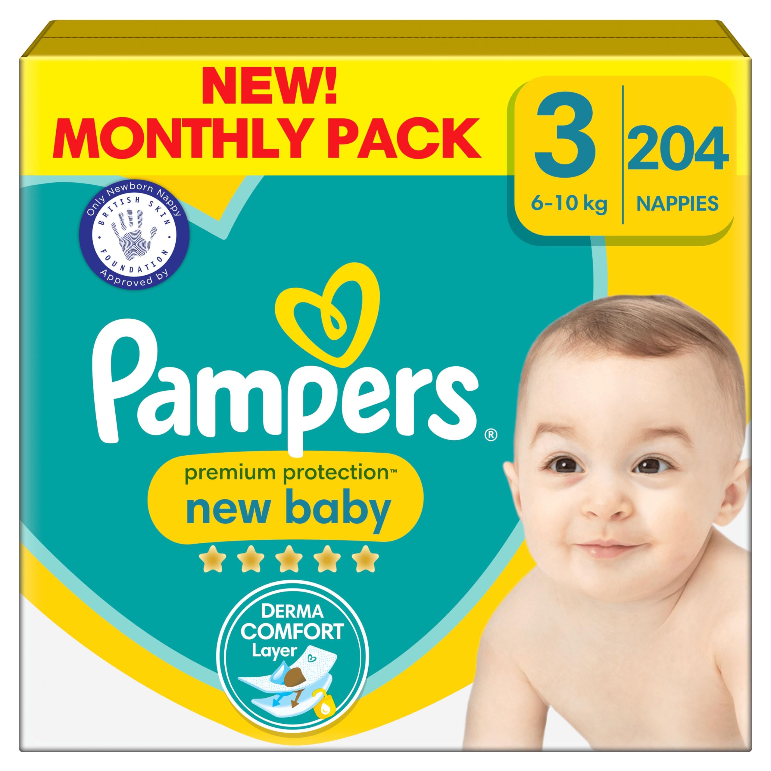 pampers 3 204