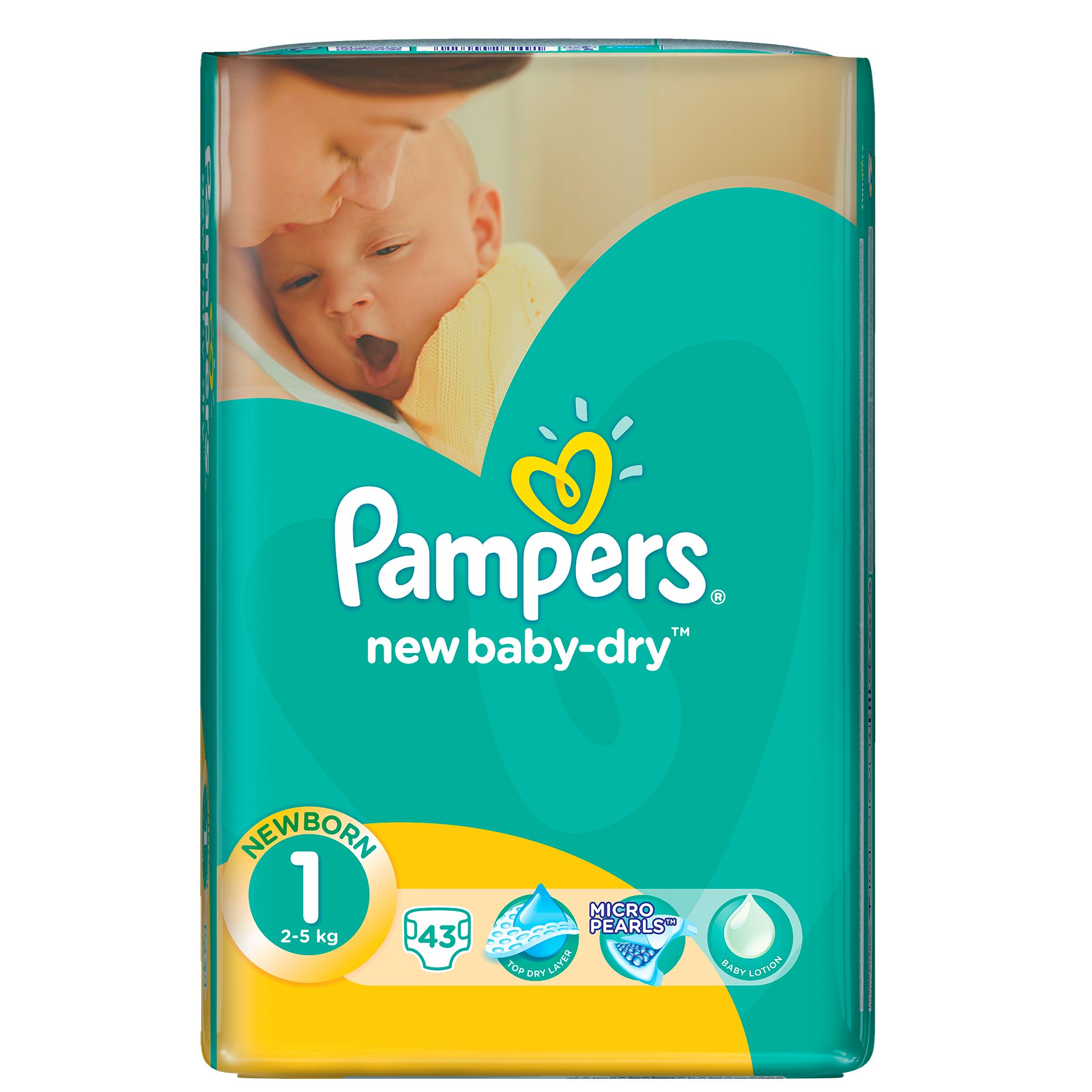 new pampers baby dry