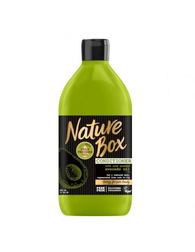 nature boxavocado oil odżywka do włosów ze 100