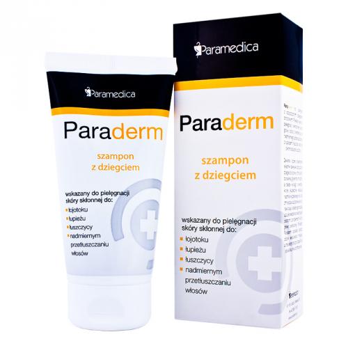 paraderm szampon z dziegciem plus