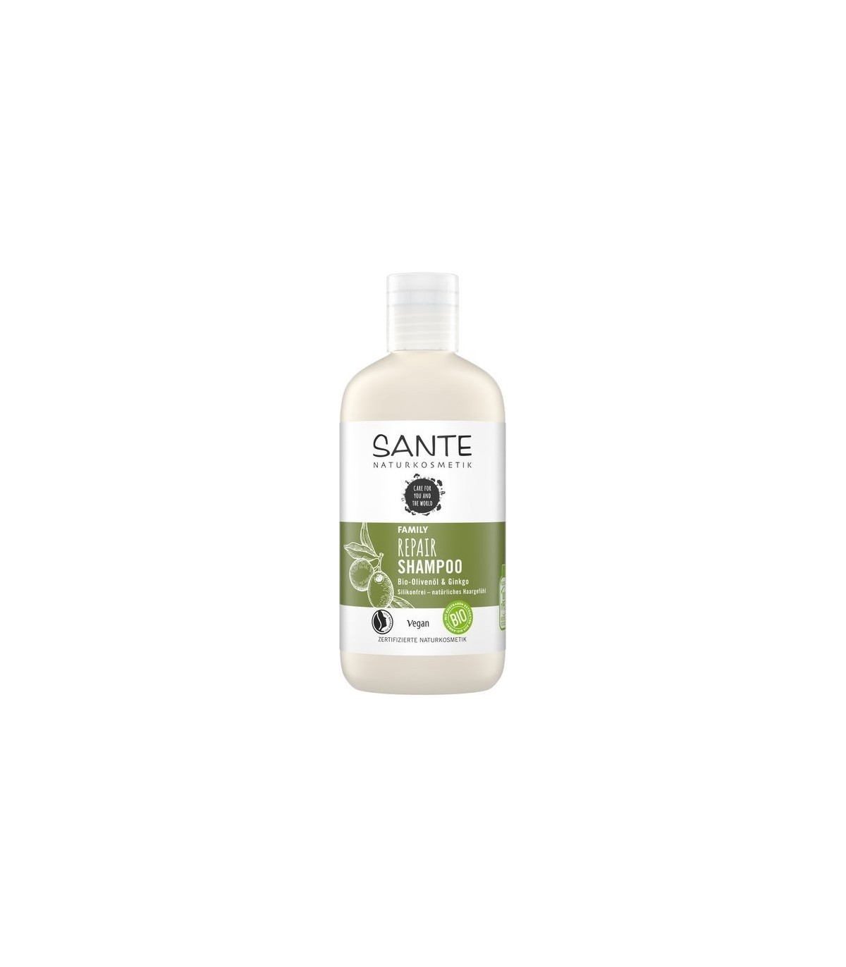 98 sante naturkosmetik family ginkgo i oliwka szampon odżywczy