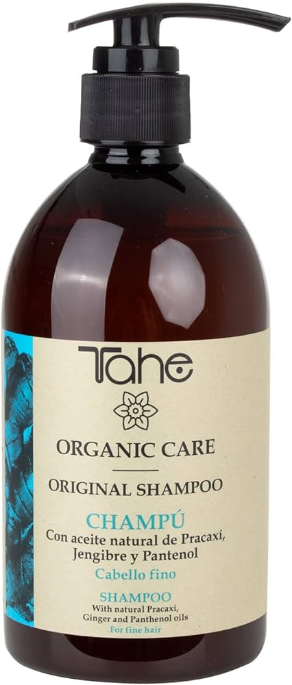 tahe organic care szampon do włosów grubych i suchych