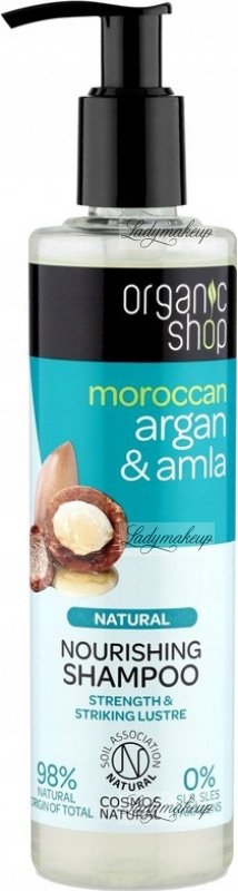 organic shop szampon argan