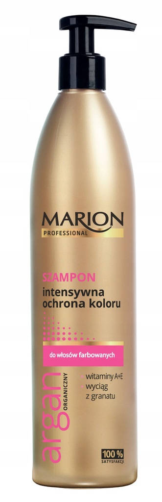 marion szampon argan do włosów farbowanych