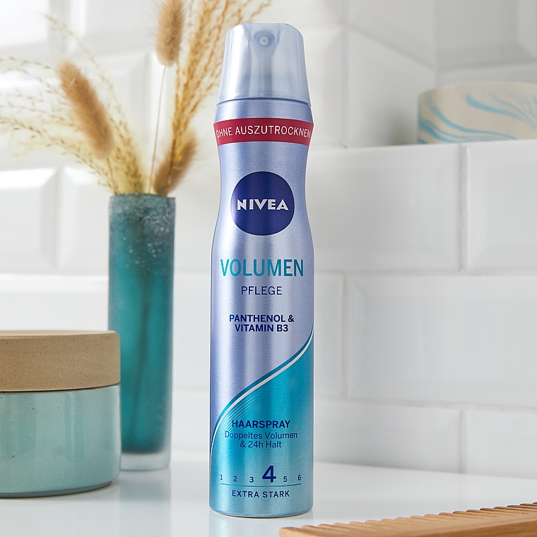 lakier do włosów nivea volume sensation