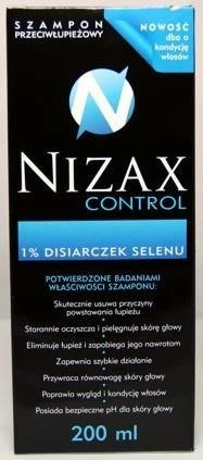 nizax control szampon przeciwłupieżowy 200 ml