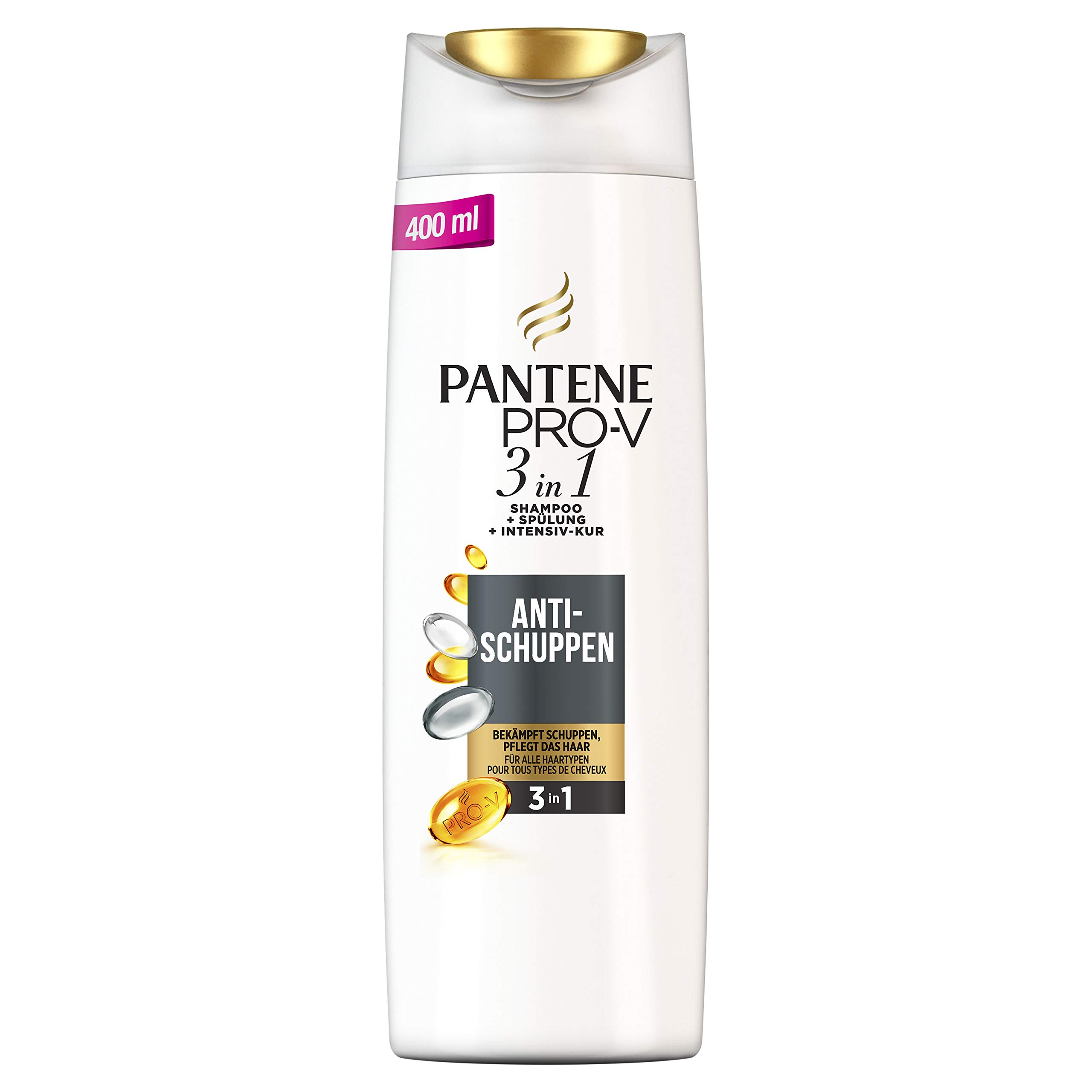pantene szampon 3w1 przeciwłupieżowy classic 400ml