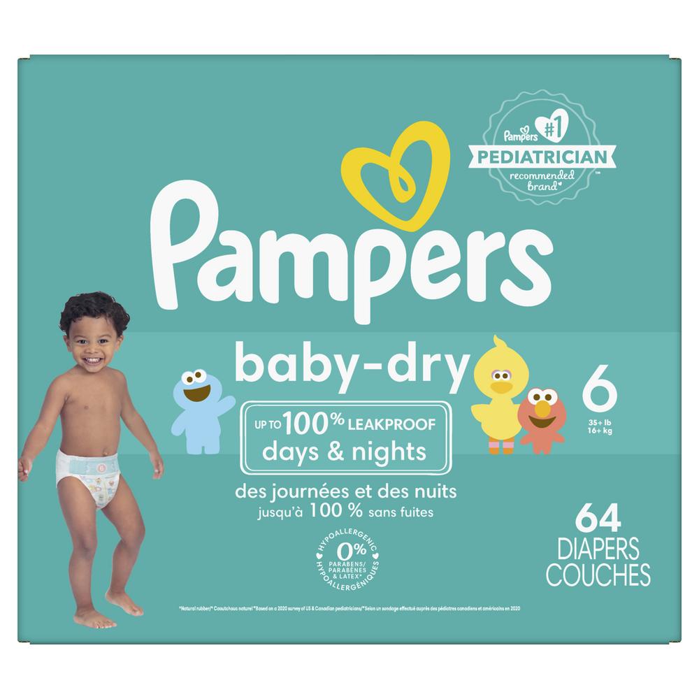 pampers baby dry 6