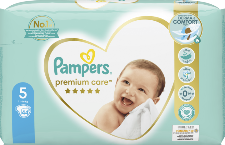 promocja pieluchy pampers 5