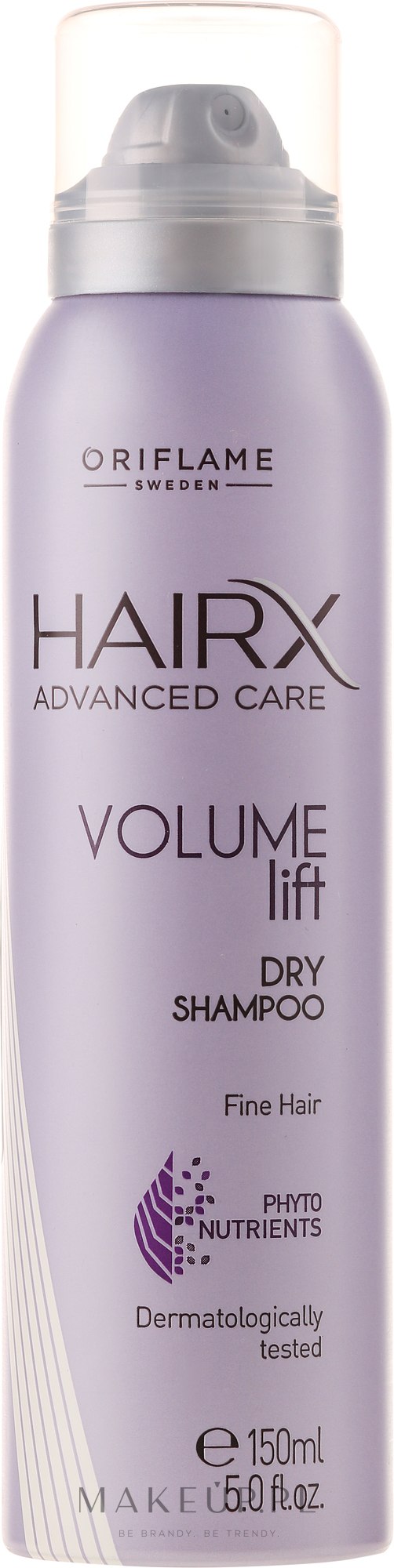 suchy szampon hairx oriflame opinie