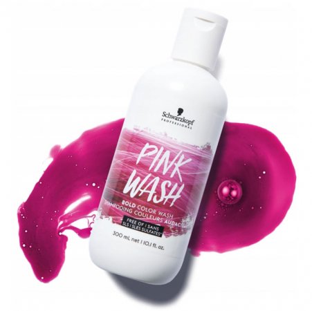 różowy szampon koloryzujący