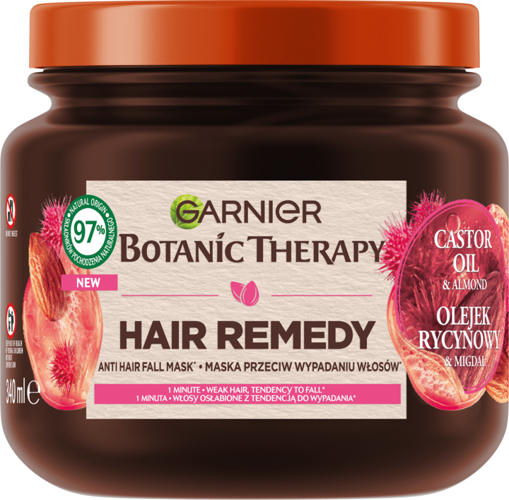 garnier botanic therapy maska do włosów olejek rycynowy