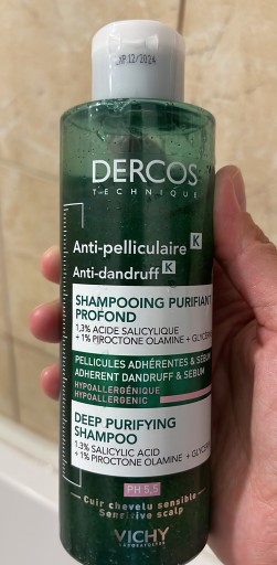 allegro vichy dercos micropeel przeciwłupieżowy szampon peelingujący