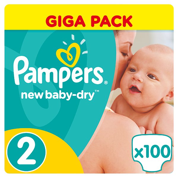 pampers new baby-dry pieluchy 2 mini 100 sztuk rosmann