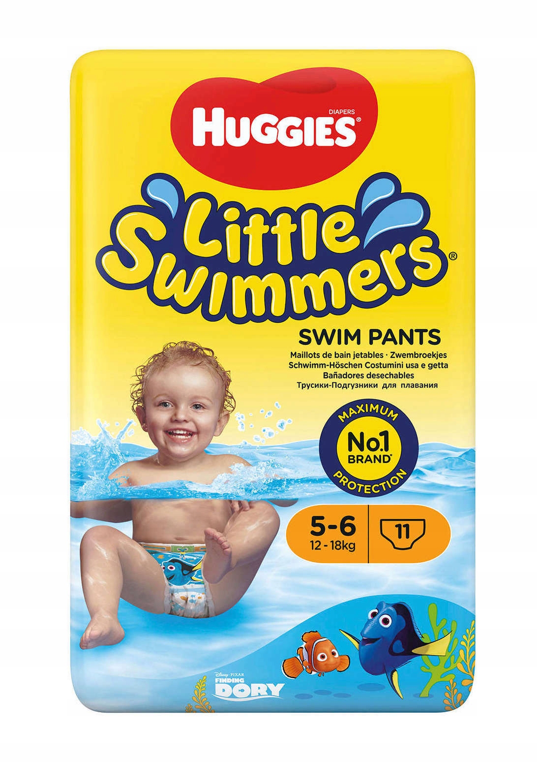 pieluszki huggies little swimmers