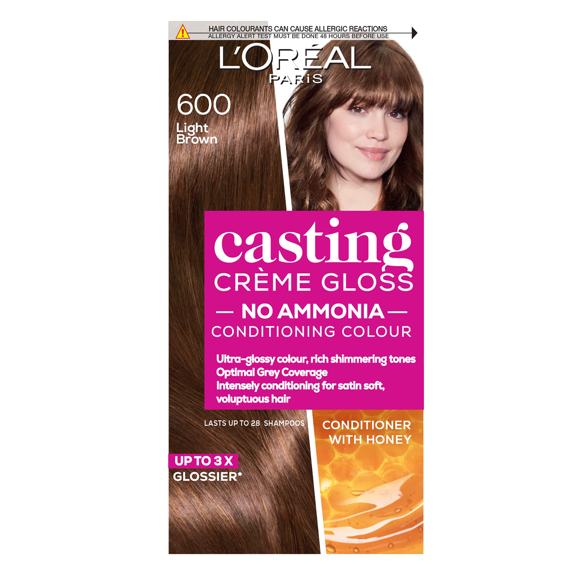 loreal casting szampon nr 600 light brown