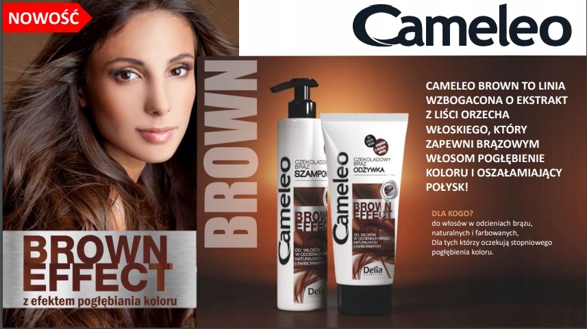 cameleo szampon brown effect