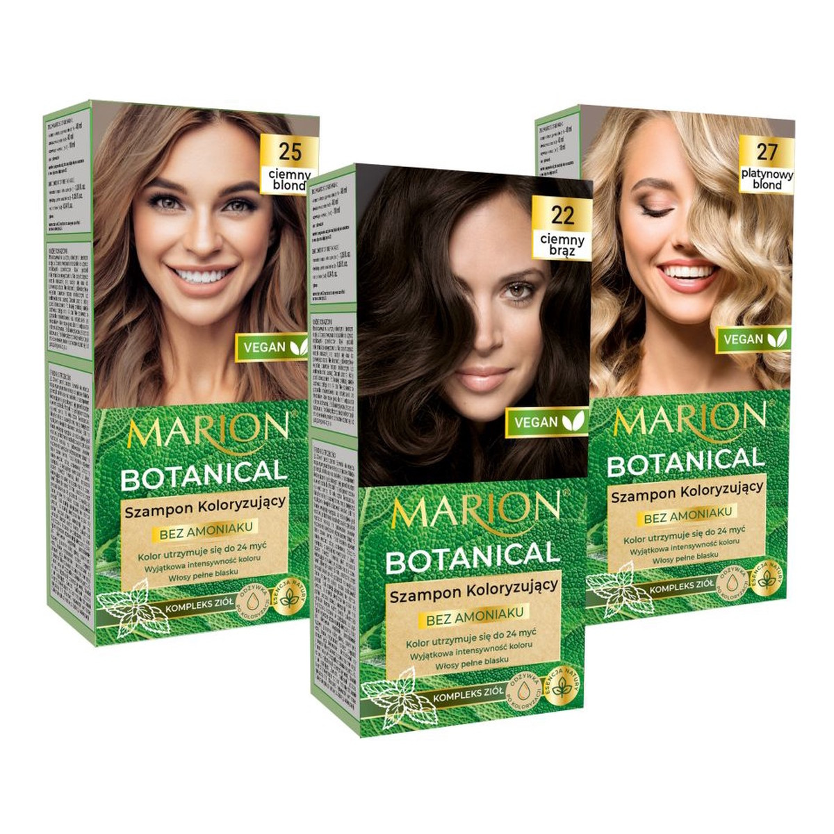 marion szampon koloryzujący ciemny blond natura