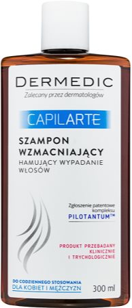 dermedic capilarte szampon wzmacniający hamujący wypadanie włosów skład