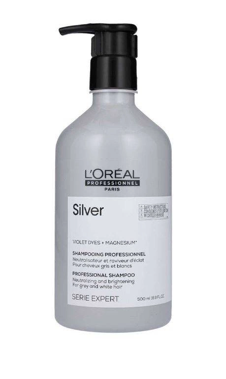 loreal silver szampon do siwych i rozjaśnianych 500ml