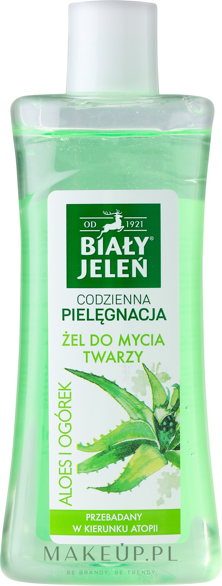 bialy jelen pianka do mycia twarzy