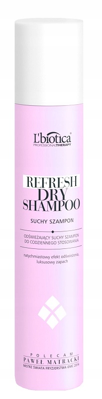 biovax professional therapy refresh dry shampoo suchy szampon 200ml