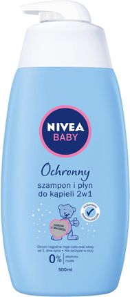 nivea baby szampon i płyn do kąpieli 2w1 500ml