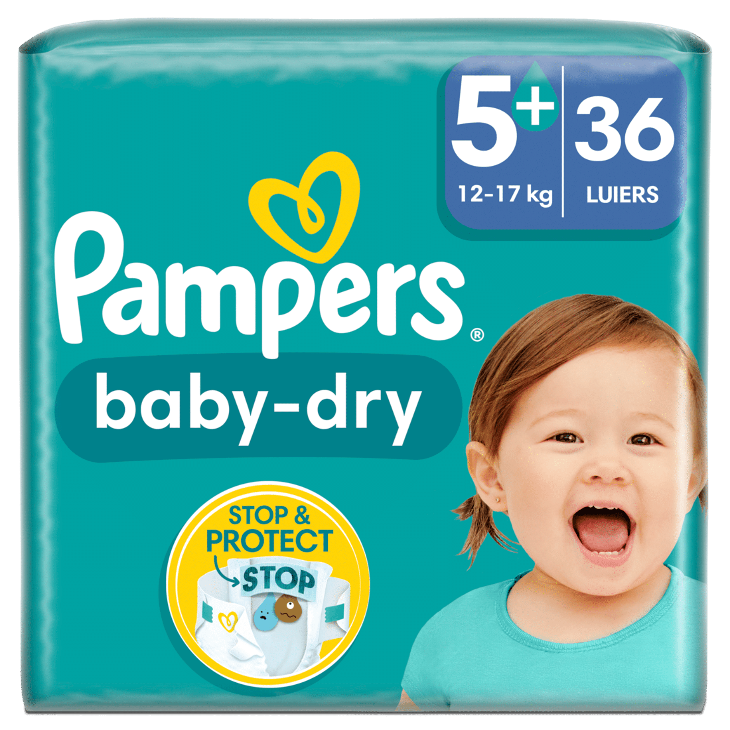 pampers baby dry 5+ 33