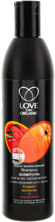 szampon love2mix z papryczką i pomarańczą