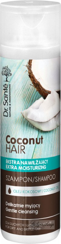 dr sante coconut hair ekstra nawilżający szampon do włosów skład