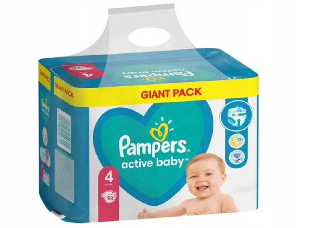 pampers active baby 5 90 szt