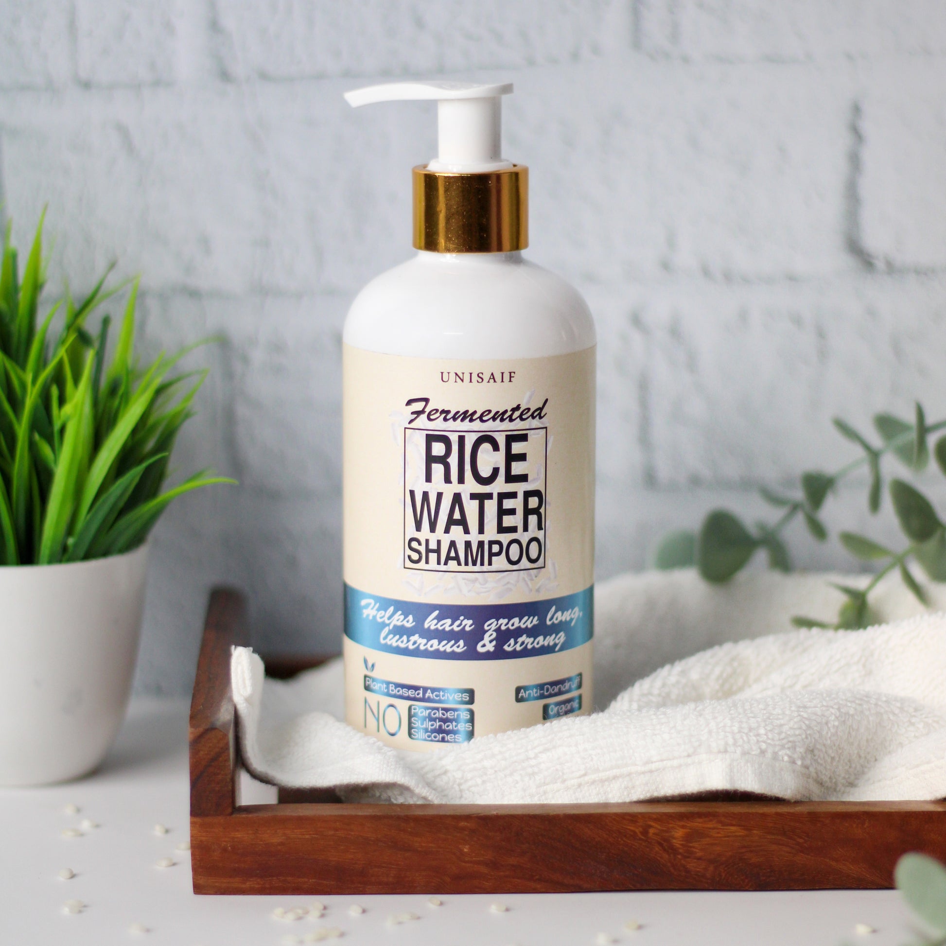 rice shampoo