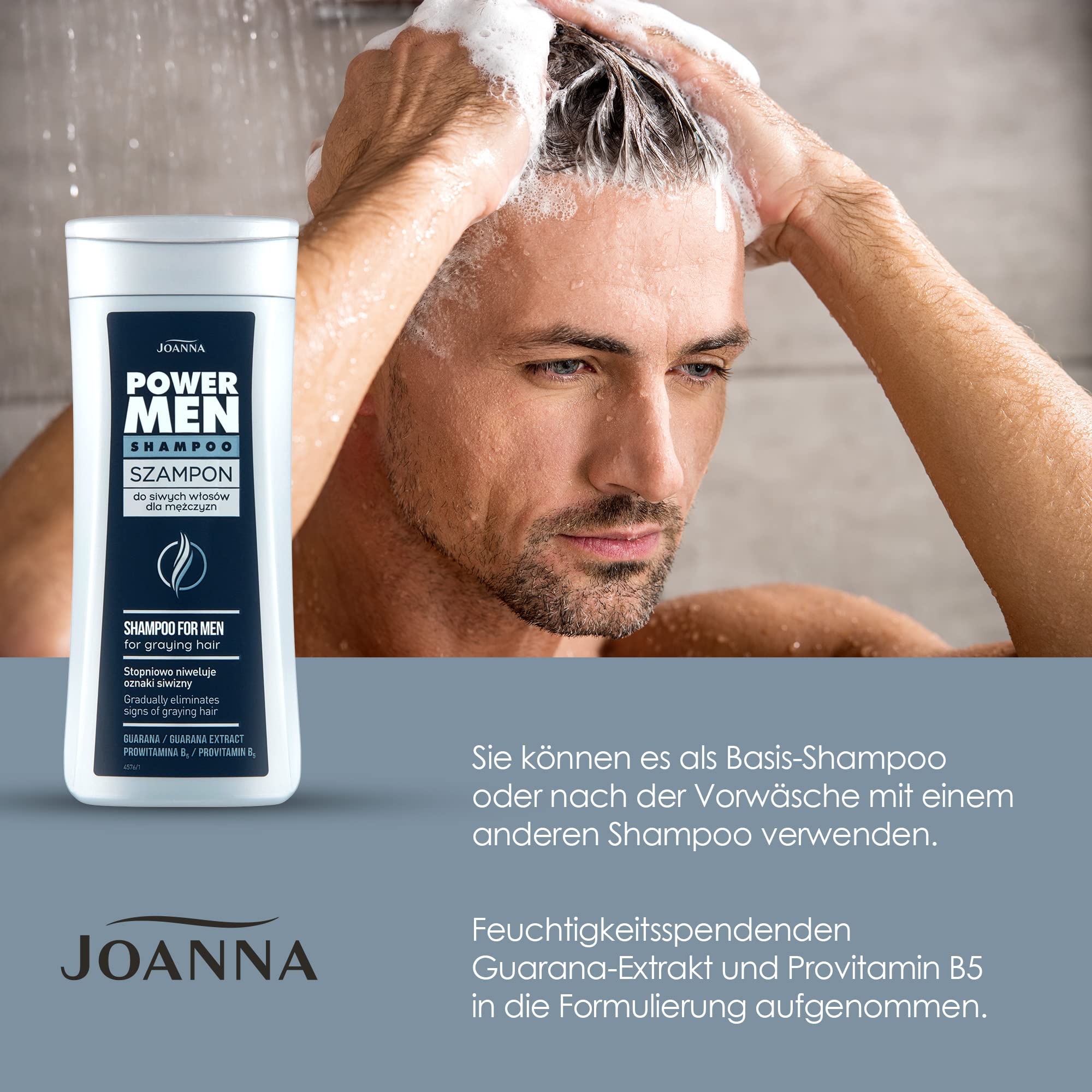 joanna power hair szampon do siwych włosów