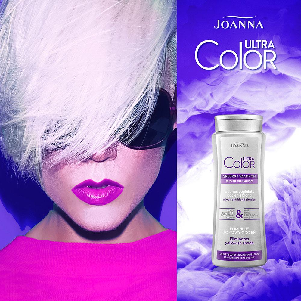joanna ultra color silver szampon