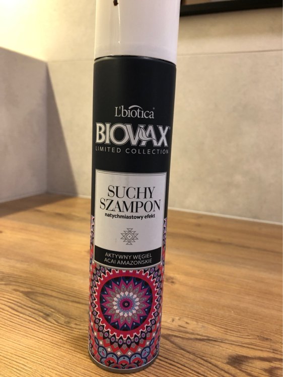 szampon suchy biovax zweglem aktywnym