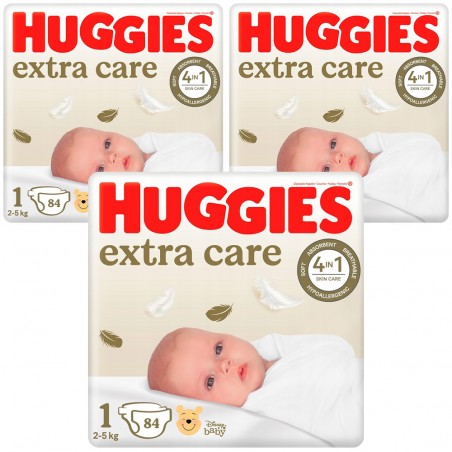 pampersy huggies 1 happy