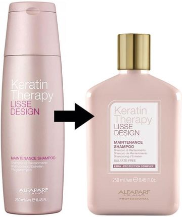 alfaparf lisse design keratin szampon therapy opinie