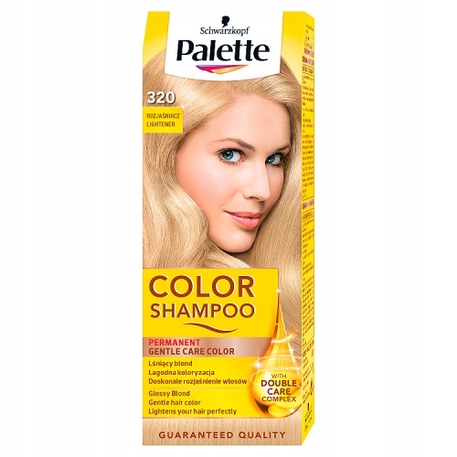 palette color shampoo szampon koloryzujący 320 rozjaśniacz