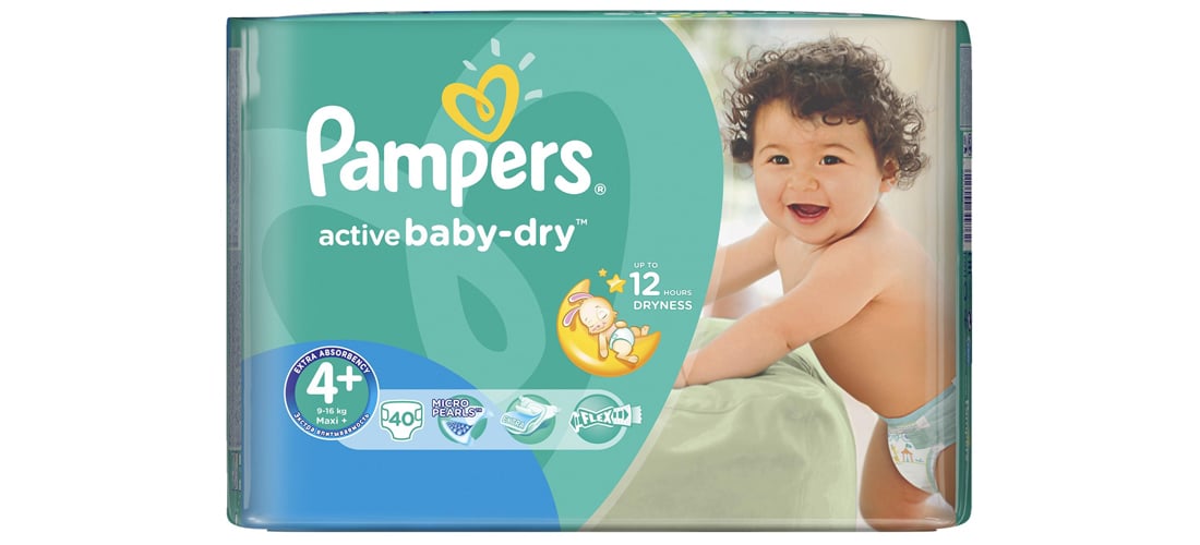 pampers active baby dry 4 plus