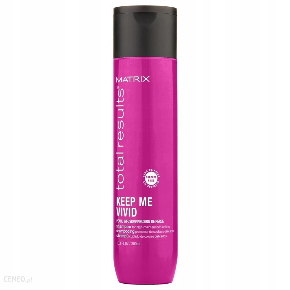 matrix różowy szampon do włosów farbowanych