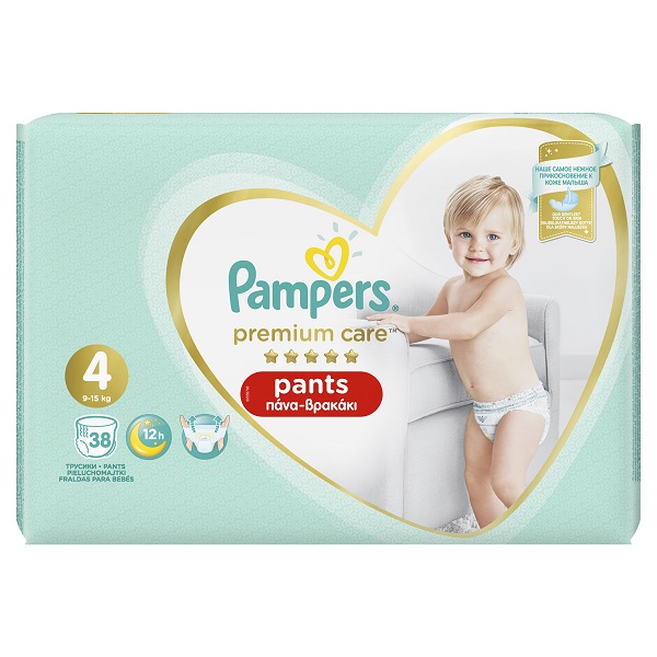 pieluchomajtki pampers premium care