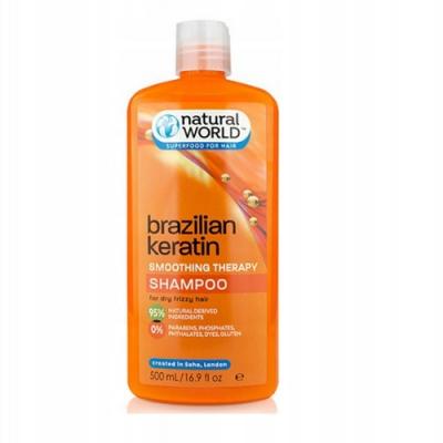 natural world brazilian keratin smoothing therapy odżywka wygładzająca do włosów