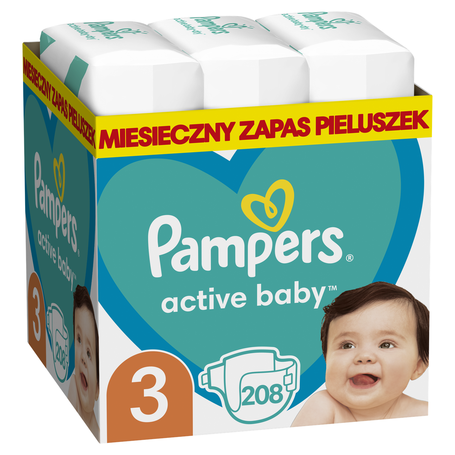 pampers active baby 3 wyglad