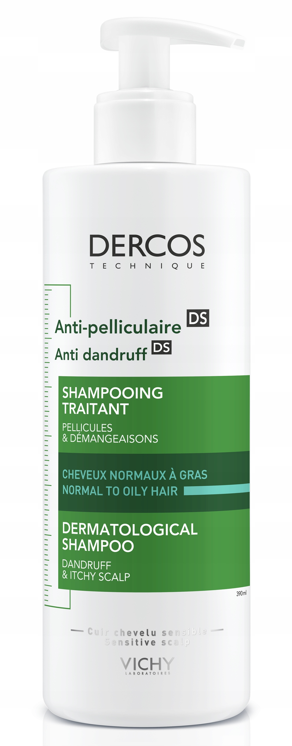 vichy dercos szampon traitant